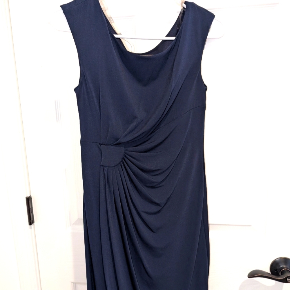 Navy blue dress